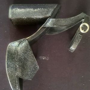 Madden girl chunky heel open toed heels